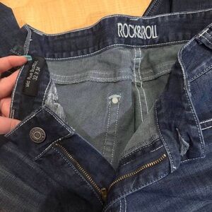 Rock & Roll Women's Blue Boot Cut Jeans